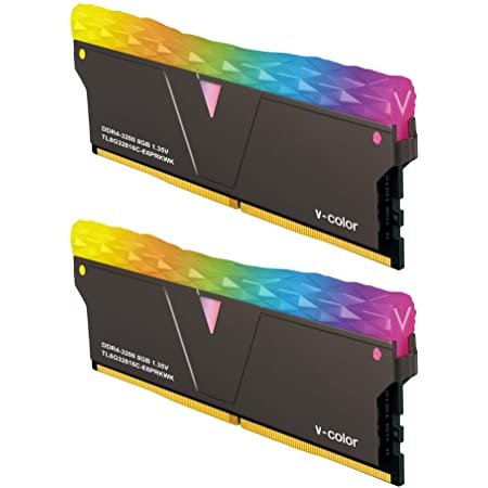 رام V-COLOR-RGB-BLACK-32GB-3200MHZ