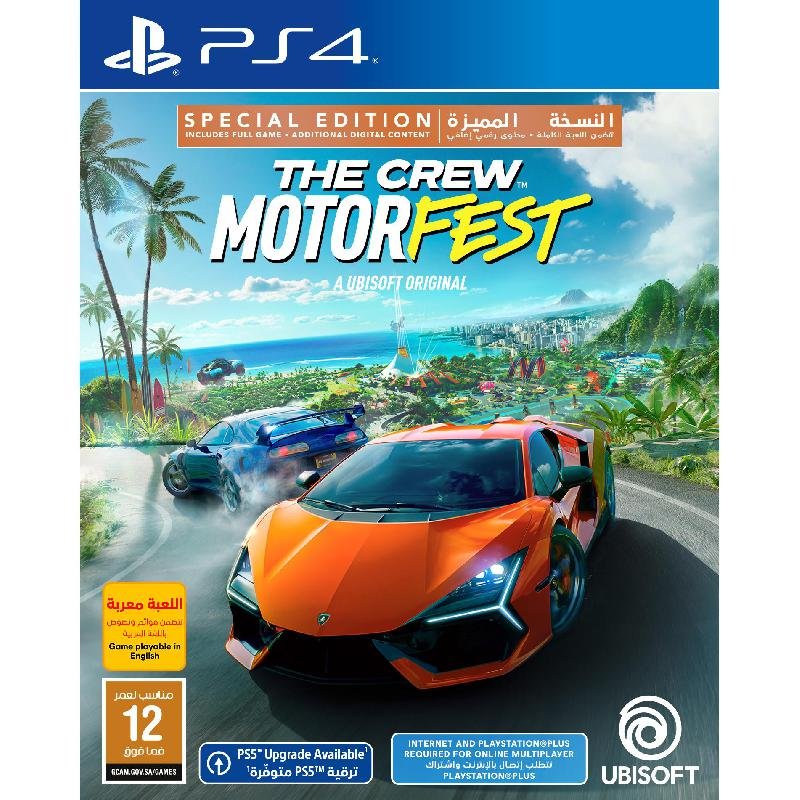 لعبة THE-CREW-MOTOR-FEST-PS4