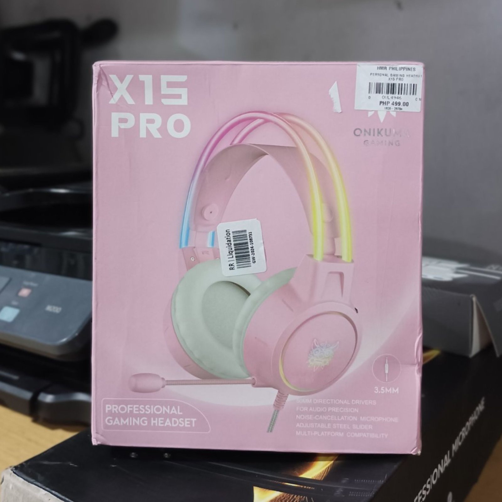 سماعة - ONIKUMA-X-15-PRO-PINK