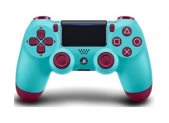 كنترول تحكم -ارجواني-فيروزي-LOG-PS4-