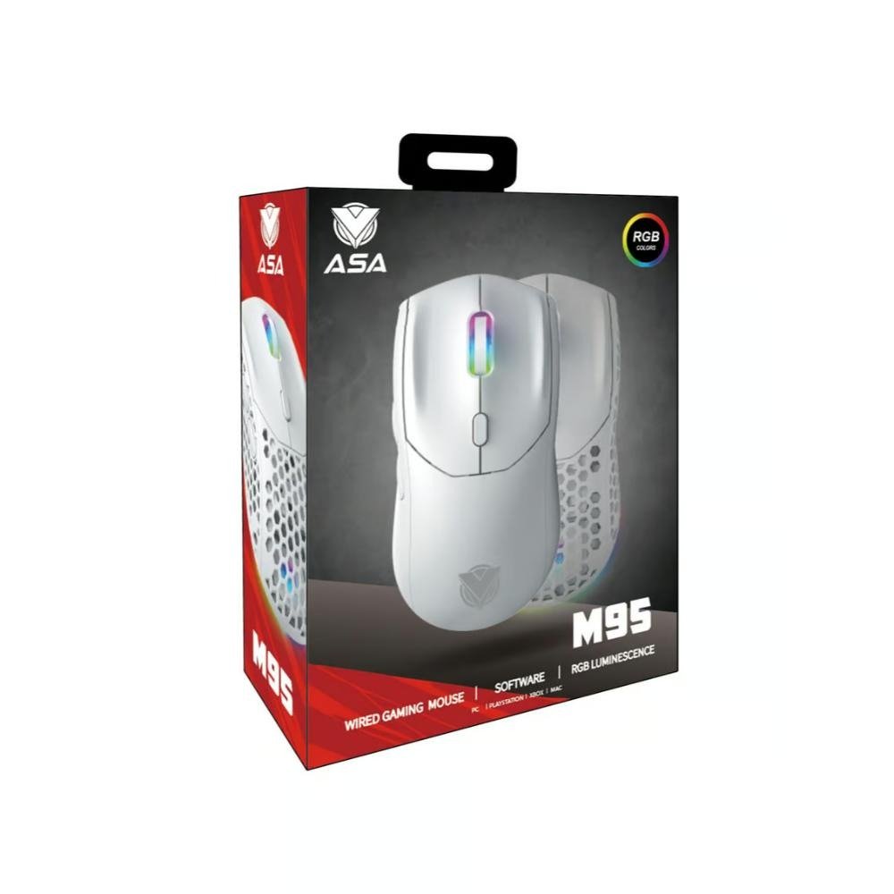 ماوس - MOUSE-ASA-M95-WHITE