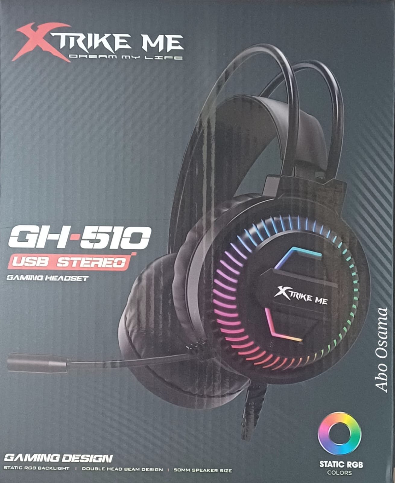 سماعة سلك-XTRIK-ME-XT-GH-510-BLACK