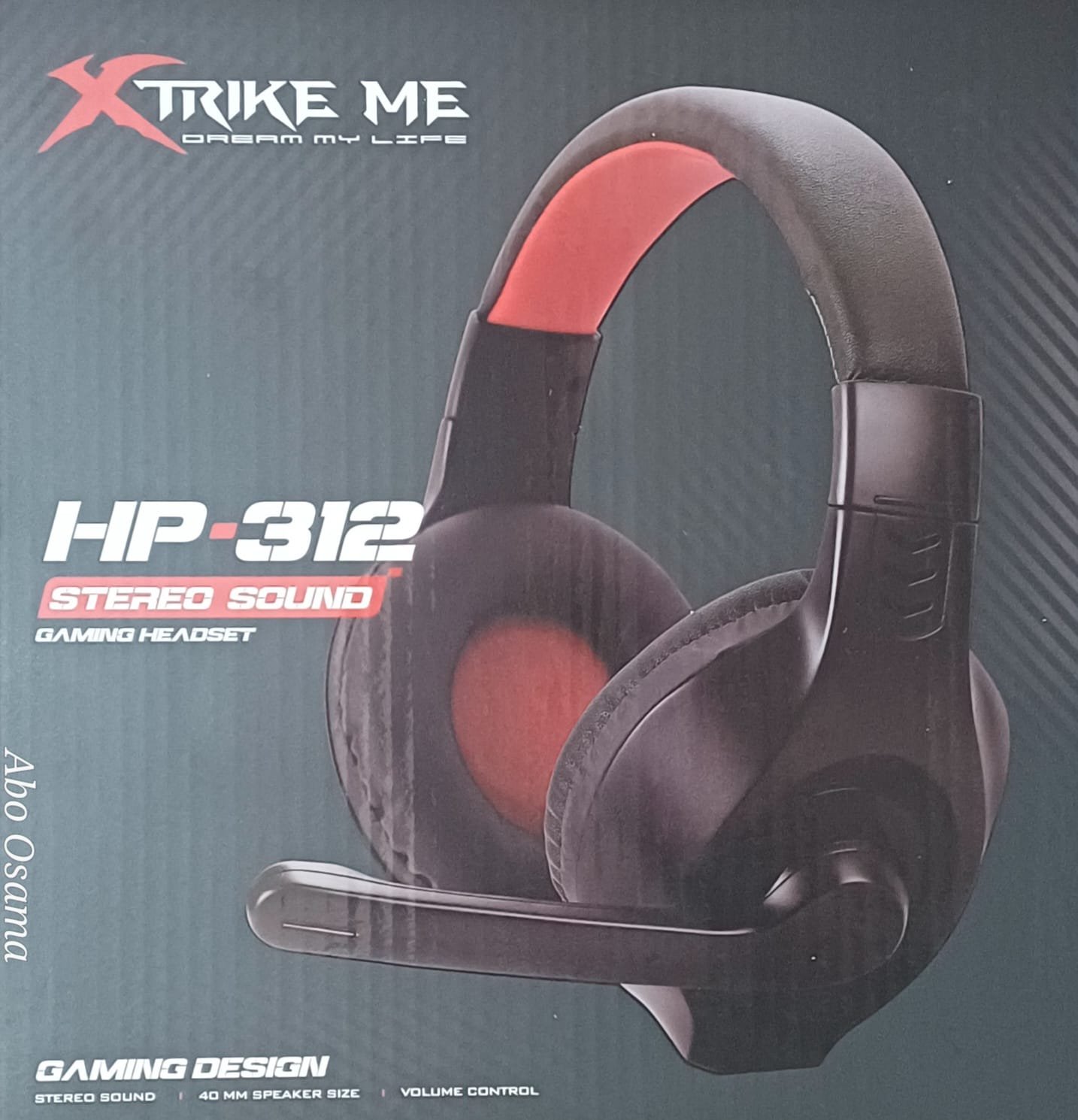 سماعة سلك-XTRIK-ME-XT-HP-312-BLACK