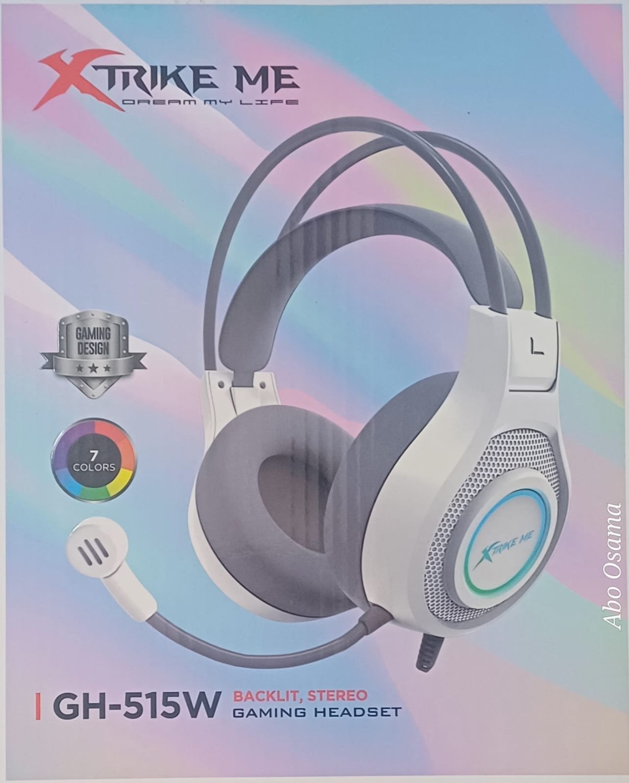 سماعة سلك-XTRIK-ME-XT-GH-515W-RGB-WHITE