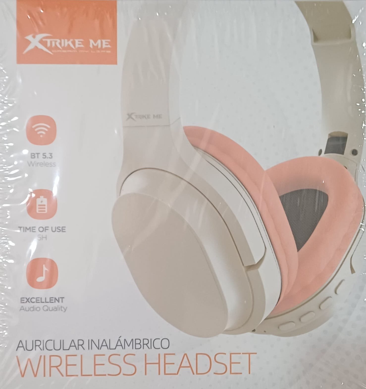 سماعة -XTRIK-ME-XT-HD-214-BE-BLUETOOTH-WHITE