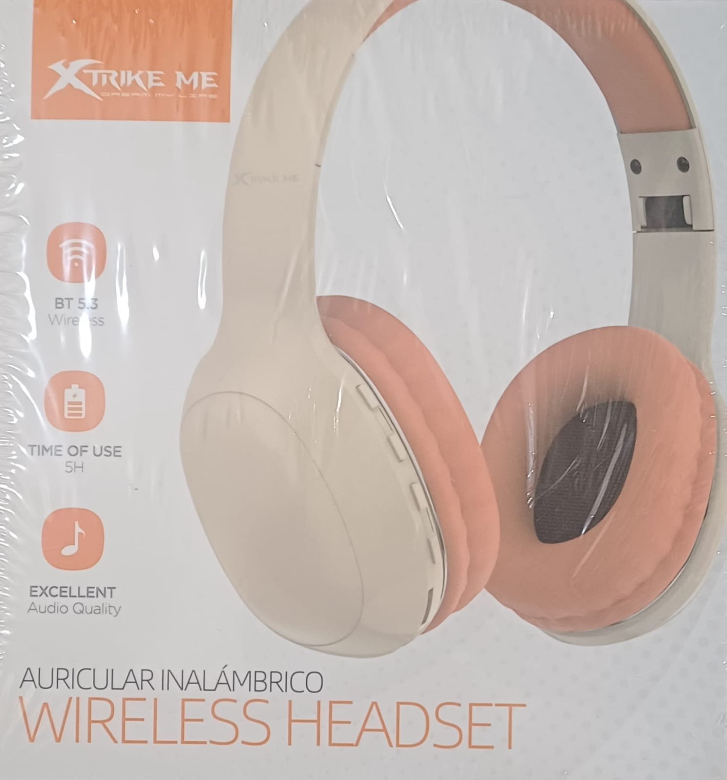 سماعة -XTRIK-ME-XT-HD-215-BE-BLUETOOTH-WHITE