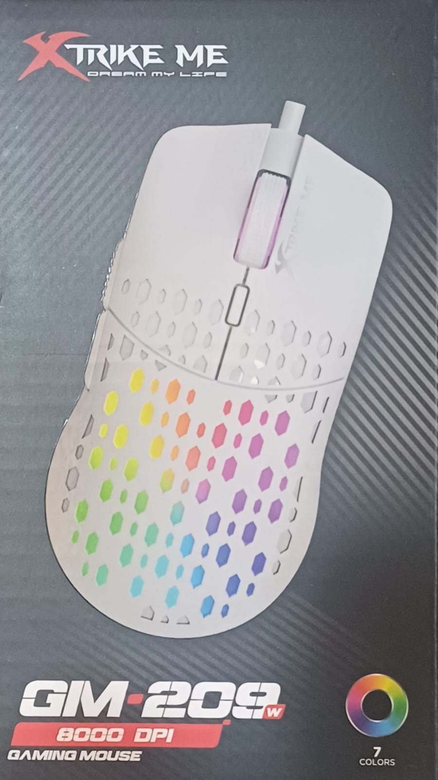 ماوس-XTRIK-ME-XT-GM-209W-RGB-WHITE