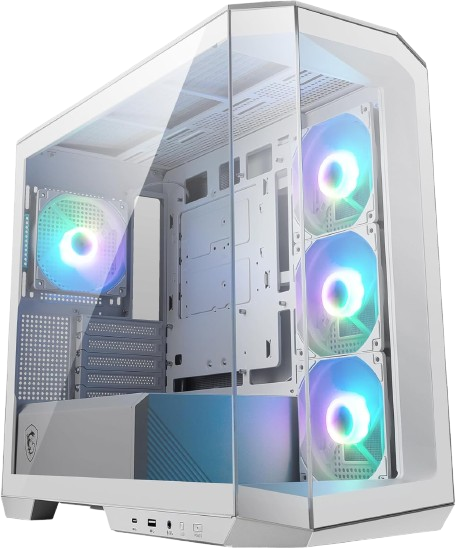 تجميعه - PC-3060-CASE-MSI - ابيض