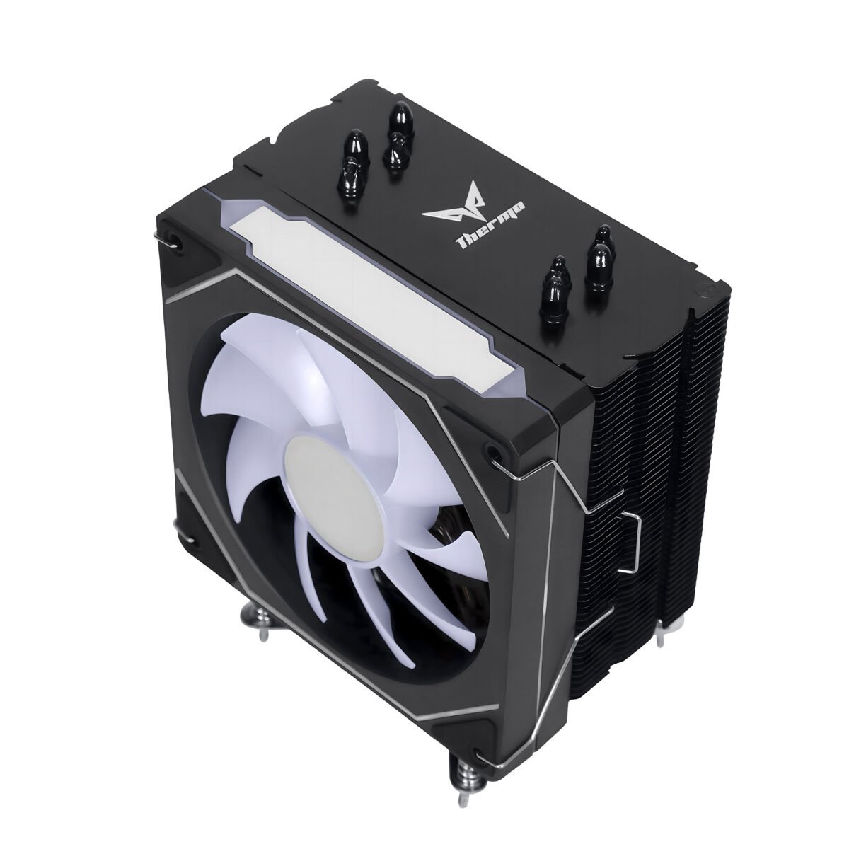 Thermo TCA400 Cpu Air Cooling 4 Heatpipes cooler - Black