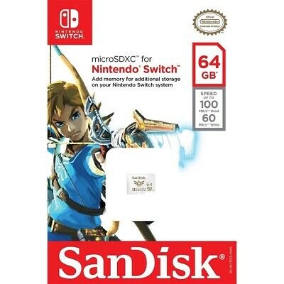 ذاكرة تخزين MICRO-64GB-NINTENDO